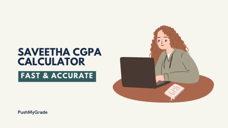 Saveetha CGPA calculator